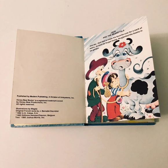 Honey Bear Books Enchanted Tales Jack and  the Beanstalk 7 Other Favorite Tales - Picture 10 of 16